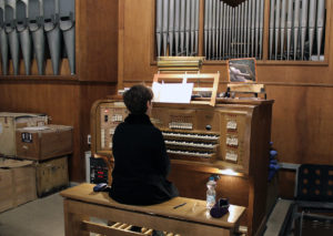 Felicitas an der Orgel 2020